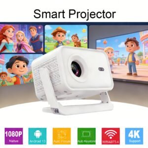 מסך העתיד בידיים שלך: מקרן חכם עם חוויה קולנועית אולטימטיבית!