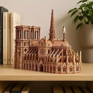 مجسمات خشبية ثلاثية الأبعاد: تحف معمارية بين يديك