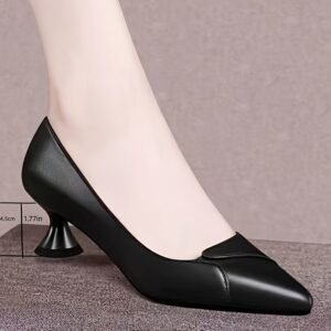 Shine with Every Step: Elegant Pointed-Toe High Heel