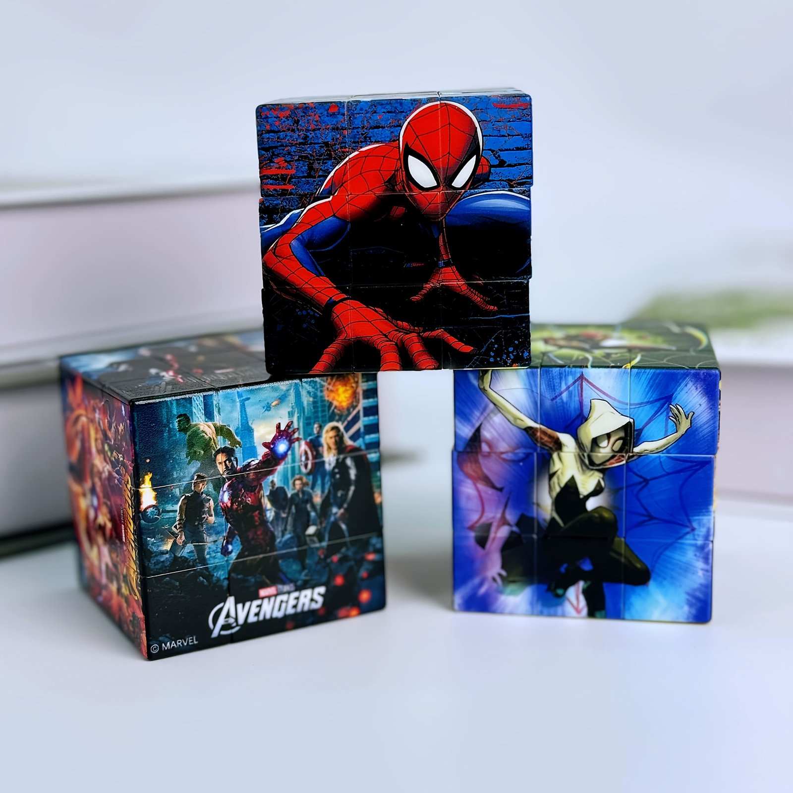 تحدي الأبطال: مكعب سبايدر-مان المغناطيسي 3×3! - الصورة 8