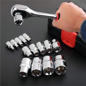 L-Type Telescopic Wheel Wrench: Power and Control in Your Hand!
