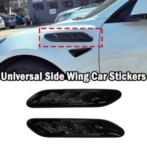 أطلق العنان للأناقة الرياضية: أغطية التهوية الجانبية الفاخرة لسيارتك