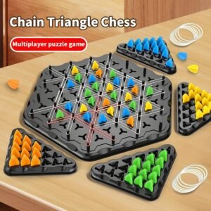 Triangular Chain Game: Mind Challenge, Fun for All!