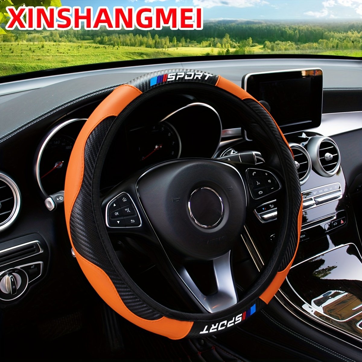 שדרגו את הנהיגה שלכם: כיסוי הגה ספורטיבי יוקרתי! – תמונה 3