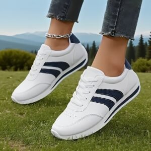 أناقة كل يوم، راحة لا تضاهى: حذاؤكِ الرياضي المثالي!