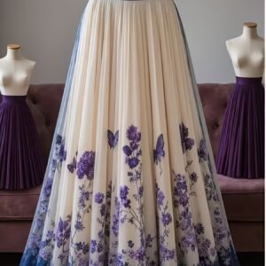 "Elegance Blossom" Skirt: A Charming Look That Shines Every Season