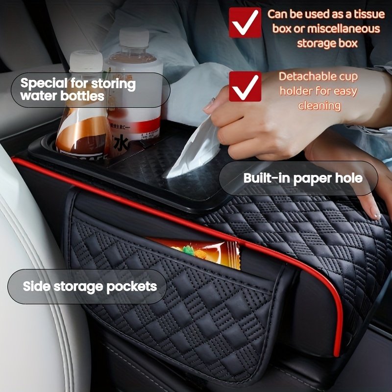 Driving Luxury at Your Fingertips: The Premium Upgraded Armrest Cushion!