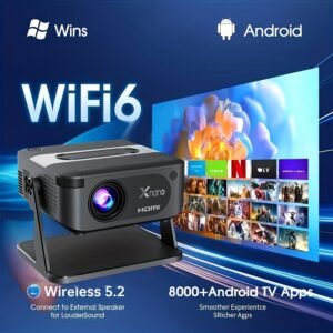 انغمس في عالم الترفيه: بروجكتر Xnano HA109 الذكي بدقة 4K ونظام أندرويد!