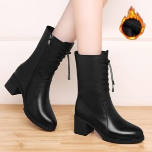 بوت الشتاء الراقي: دفء، أناقة، وراحة فائقة!