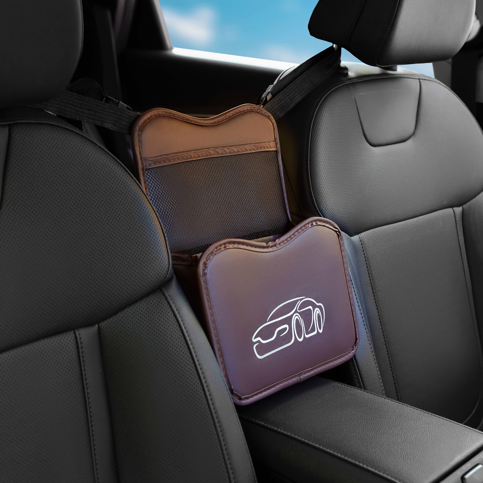 وداعاً للفوضى! منظم مقعد السيارة الفاخر والذكي. - الصورة 9