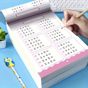 Unlock the Genius of Numbers for Your Child: Interactive Math Workbook!