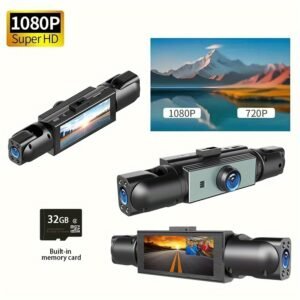 אבטחה ללא תחרות: מצלמת דאש קאם בעלת ארבע עדשות 2025