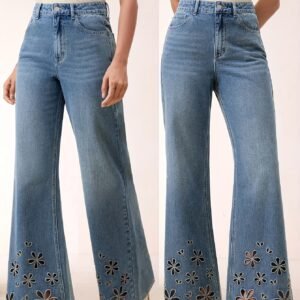 بنطلون الجينز الواسع المذهل: الراحة المطلقة والأناقة العصرية في قطعة واحدة!