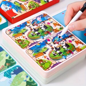 אתגר ההבדלים הקסום: משחק ציור וריכוז מחיק לילדיכם!