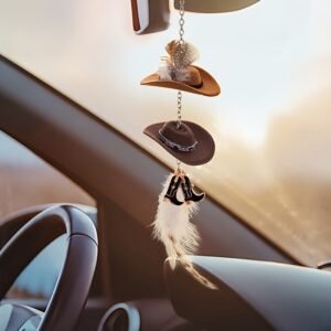 בן לוויה אלגנטי לדרך: קישוט קאובוי ייחודי לרכב שלך!