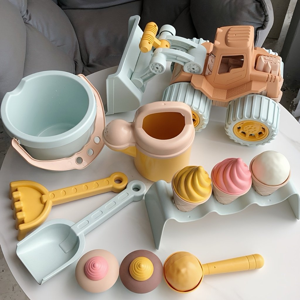 גלו את קסם הקיץ: משחקי חוף וחול בעיצוב גלידה נורדי! – תמונה 5