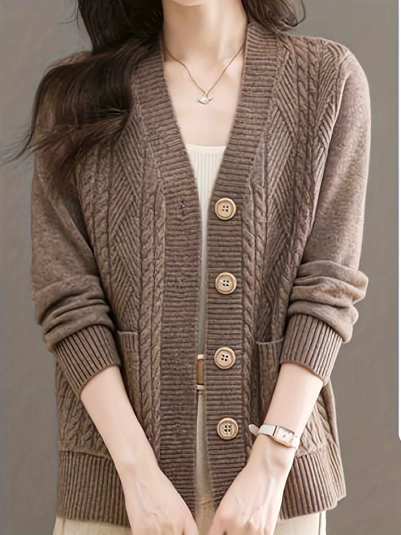 Timeless Elegance Cardigan: Warmth and Luxury for Every Look - Image 2