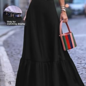 تنورة المدينة الراقية: أناقة عصرية وراحة بلا حدود