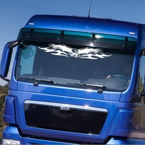 חותם הנשר האגדי: מדבקת ויניל מבריקה לרכב שלך!