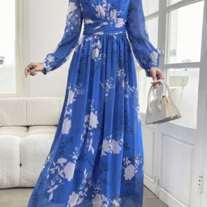 Unmatched Floral Elegance: A Maxi Dress for All Your Seasons!