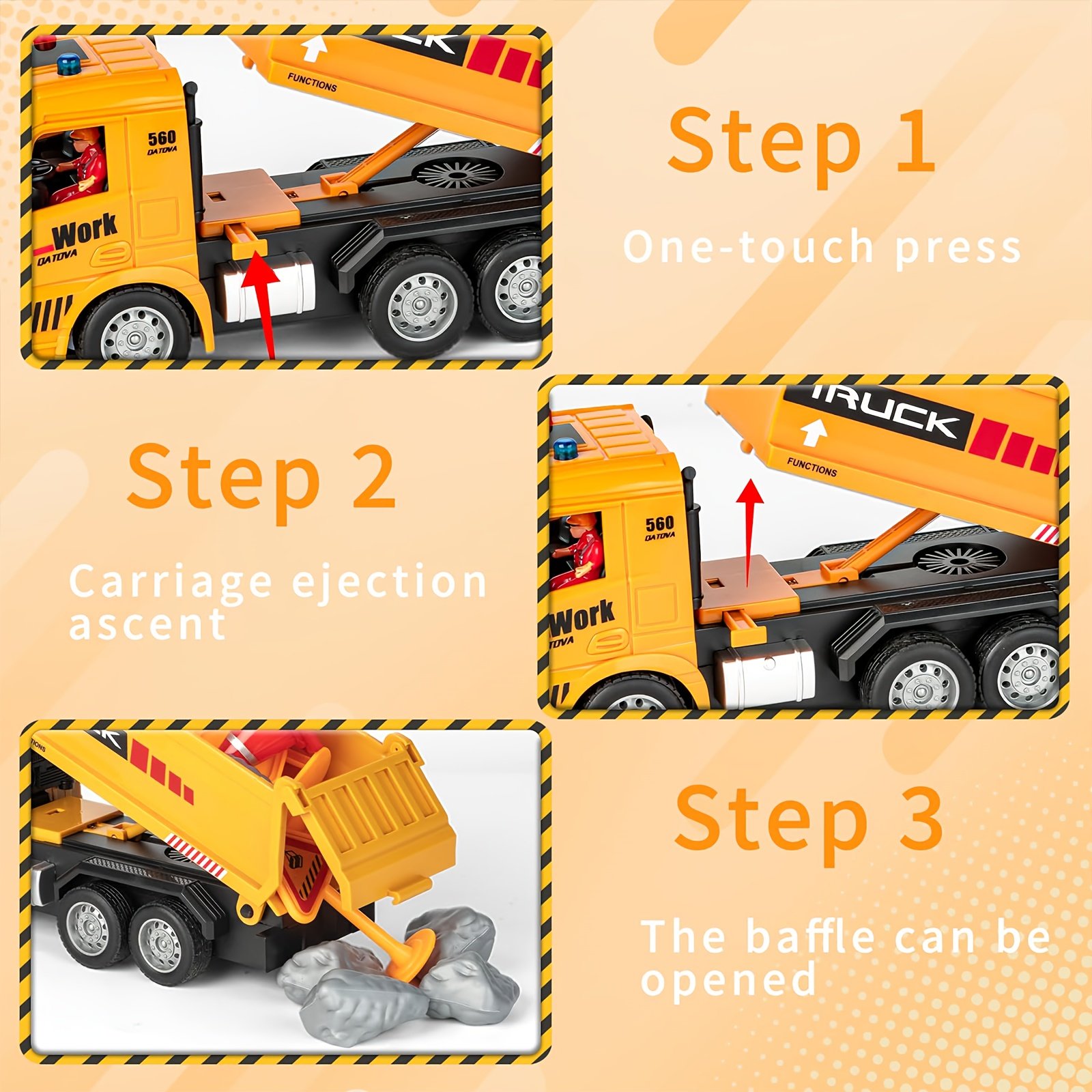 משאית הבנייה הענקית: הרפתקאות בלתי נשכחות בקצות אצבעותיו של ילדך! – תמונה 5