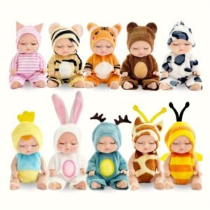 مجموعة الأحلام المصغرة: 10 دمى واقعية بأزياء حيوانات ساحرة!