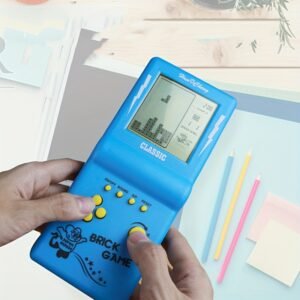Rediscover Childhood Fun: Classic Handheld Brick Game Device!