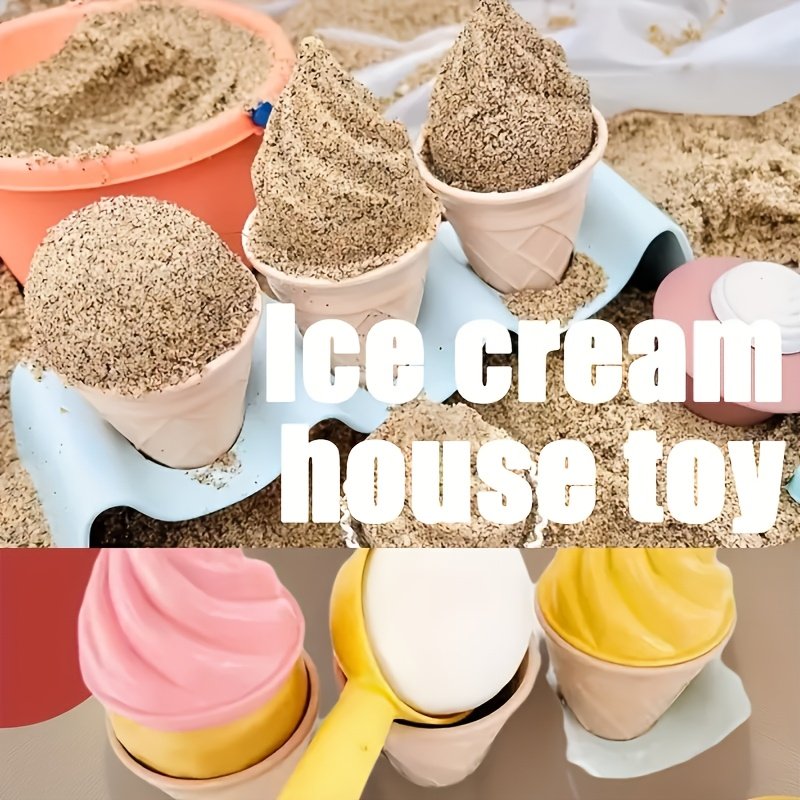 גלו את קסם הקיץ: משחקי חוף וחול בעיצוב גלידה נורדי! – תמונה 2