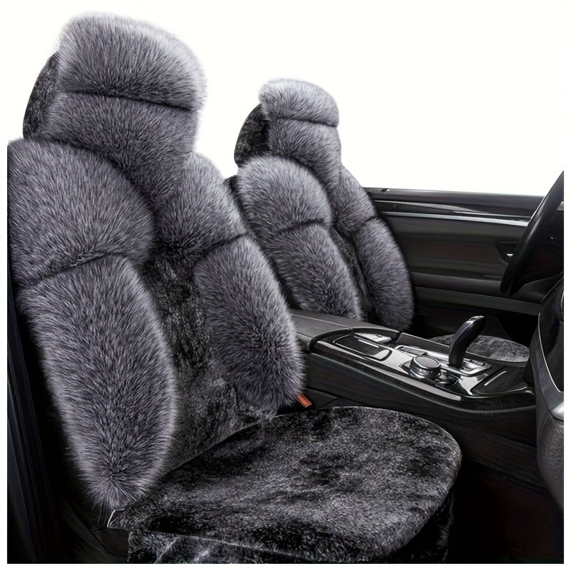Luxury Warmth for Your Car Seat: Premium Velvet Winter Cover - Image 6
