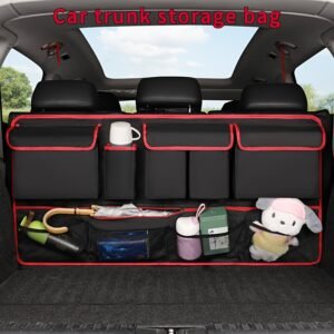 منظم صندوق السيارة الفاخر: وداعًا للفوضى، مرحبًا بالنظام!