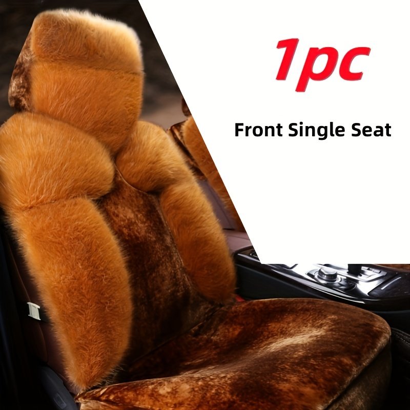 Luxury Warmth for Your Car Seat: Premium Velvet Winter Cover - Image 7