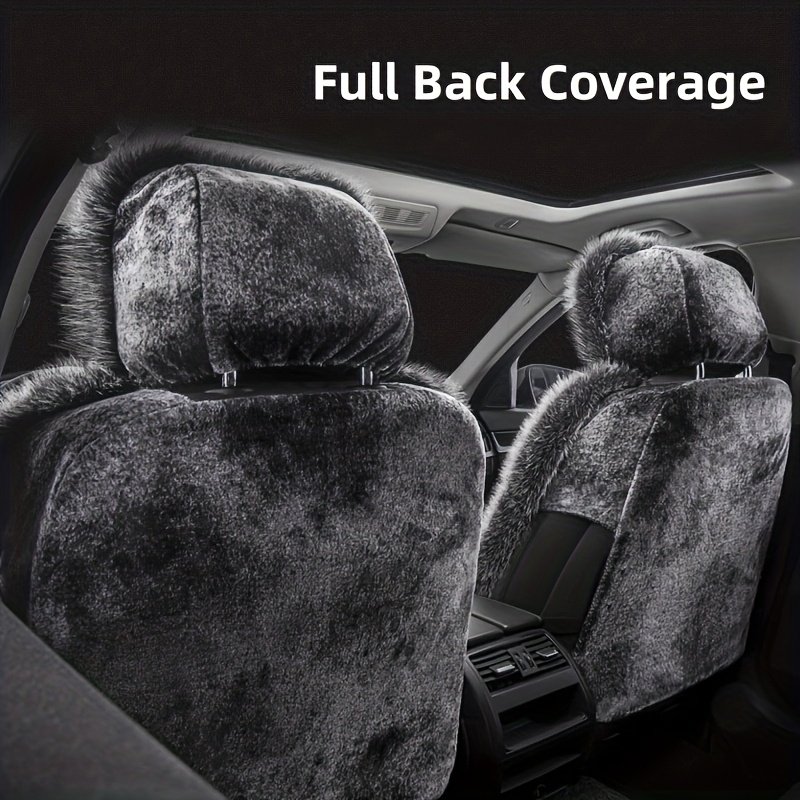 Luxury Warmth for Your Car Seat: Premium Velvet Winter Cover - Image 10