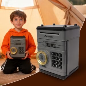 حصالة ATM الذكية: عدّ، احفظ، وحقق أحلامك بأمان!