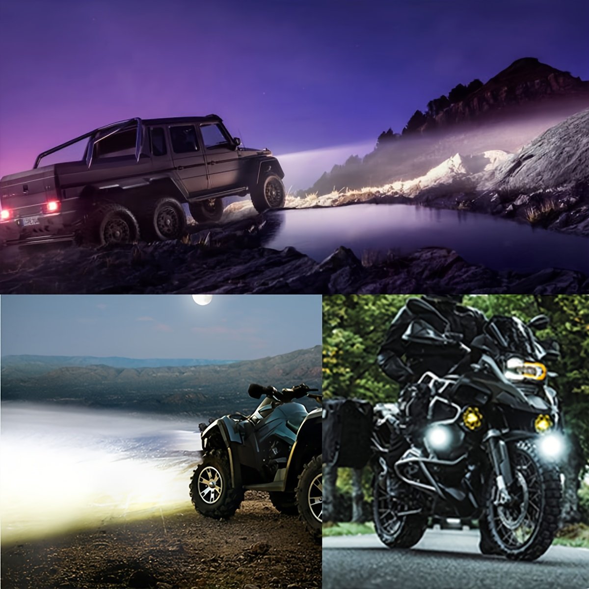 Drive with Confidence: Super Bright & Powerful Dual LED Work Lights - Image 12