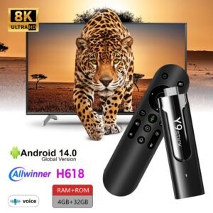 ارتقِ بتجربتك الترفيهية: عصا YLEEGS الذكية بتقنية 8K وGoogle TV