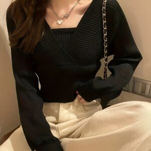 Dazzle with Autumn & Winter Charm: Elegant Caramel Sweater!