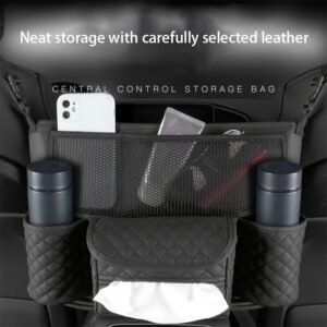 ارتقِ بسيارتك: منظم المقعد الخلفي الذكي والأنيق