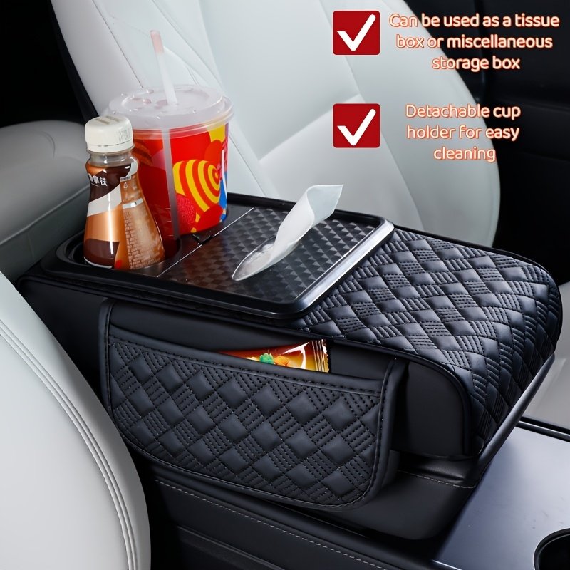 Driving Luxury at Your Fingertips: The Premium Upgraded Armrest Cushion! - Image 3