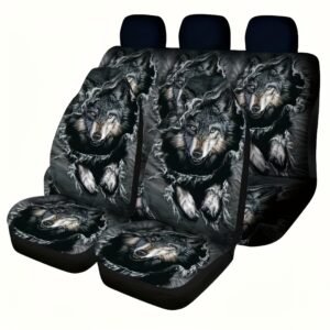 אלגנטיות פראית לרכב שלך: כיסויי מושבים עם הדפסי חיות ייחודיים