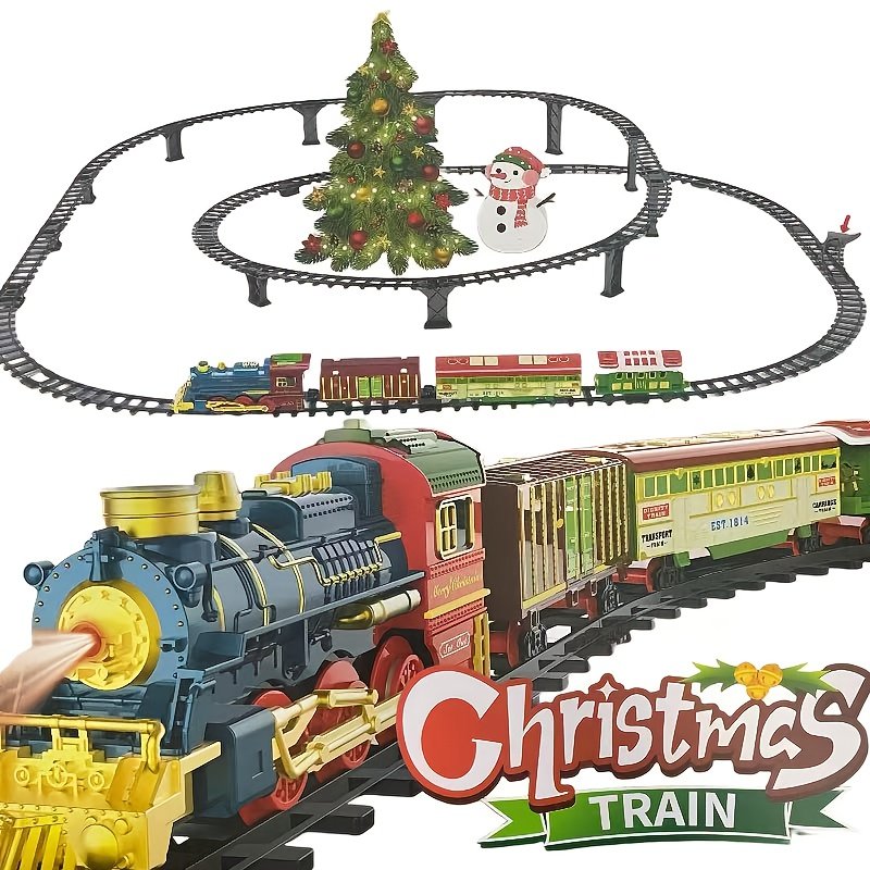 قطار البخار العملاق: انطلق في رحلة الأحلام على سكة مرتفعة ودخان واقعي! - الصورة 5