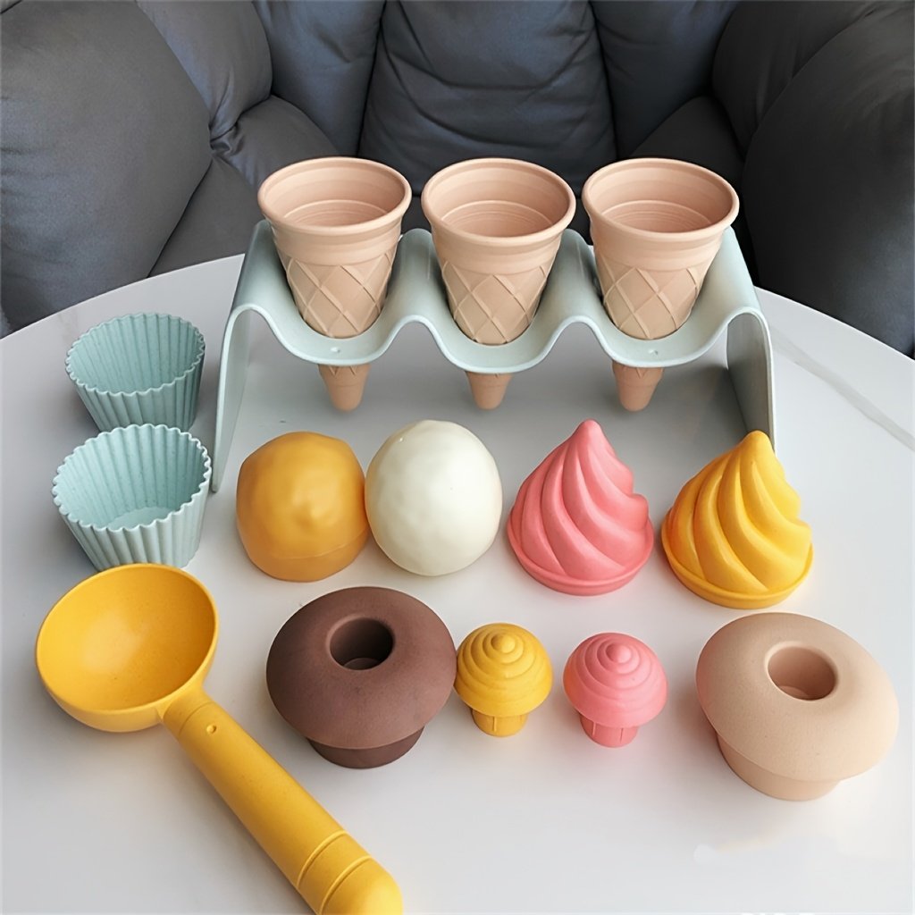 גלו את קסם הקיץ: משחקי חוף וחול בעיצוב גלידה נורדי! – תמונה 6