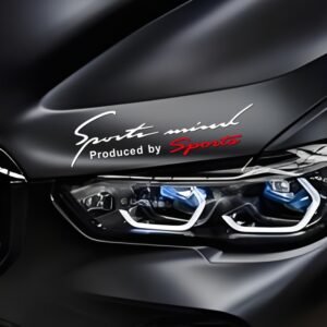 Unleash the Speed Spirit: Sport Mind Car Sticker!