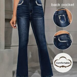 جينز الفلير المطرز: أناقة عصرية بلمسة فريدة لكل يوم