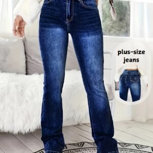 XS8008 Jeans: Embroidered Elegance, Modern Fit, and Unrivaled Comfort