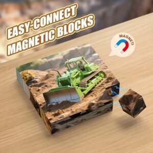 مكعب الألغاز الهندسي: ابنِ عالمًا من الإبداع والتعلم!