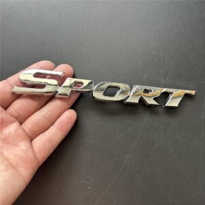 3D 'SPORT' Emblem: A Touch of Style & Power for Your Car