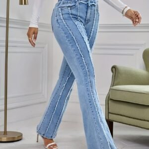 Your Stunning Look Starts Here: High-Waisted Skinny Pants with Unrivaled Stretch!