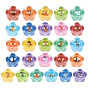 أبجدية المرح العائمة: 26 حرفاً لمغامرة استحمام لا تُنسى!