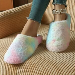 נעלי בית ארנב יוקרתיות: רכות, חמימות ואלגנטיות לכל צעד!