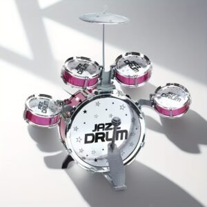 Happy Childhood Rhythm: All-in-one Educational Jazz Drum Kit!